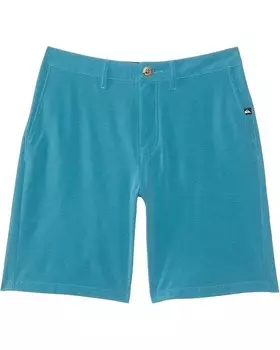 Шорты Quiksilver Kids Union Heather Amphibian Youth 17 Amphibian Water Friendly Hybrid Shorts, цвет Larkspur