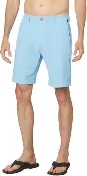 Шорты Quiksilver Union Amphibian 20" Amphibian Water Friendly Hybrid Shorts, цвет Alaskan Blue