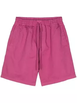 Шорты Rainer с узором в елочку Carhartt WIP, розовый