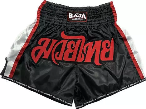 Шорты Raja Muay Thai Urban Hero, черный / белый