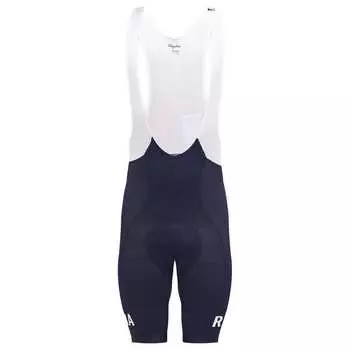 Шорты Rapha Pro Team Training Bib Shorts, цвет Dark Navy & White