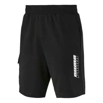 Шорты rebel shorts 'black' Puma, черный