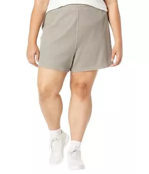 Шорты Reebok, Plus Size Classics Natural Dye Waffle Shorts