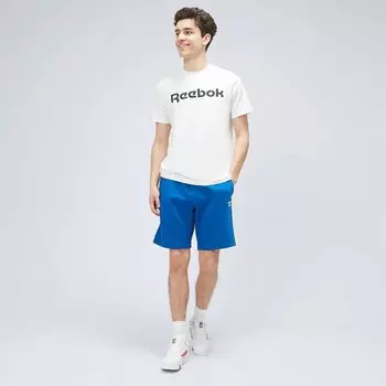 Шорты Reebok с логотипом на ноге, синий