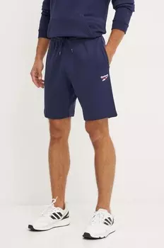 Шорты Reebok, темно-синий