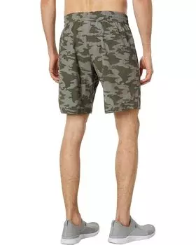 Шорты Reebok Workout Ready Camo All Over Print Shorts, цвет Army Green