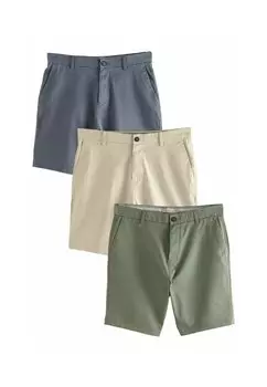 Шорты REGULAR FIT - 3 PACK Next, синий