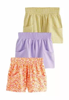 Шорты REGULAR FIT - 3 PACK Next, сиреневый