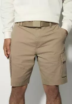Шорты REGULAR FIT BELTED CARGO Next, бежевый