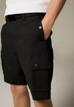 Шорты REGULAR FIT BELTED CARGO Next, черный