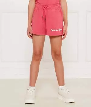 Шорты Regular fit Calvin Klein Jeans, розовый