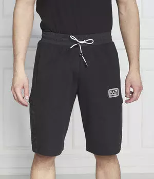 Шорты Regular fit Ea7, черный