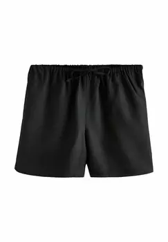 Шорты REGULAR FIT - ELASTICATED TIE WAIST Next, черный