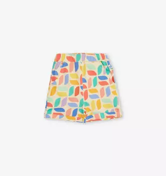 Шорты Regular-Fit из хлопкового трикотажа с графическим узором для детей от 2 до 5 лет The Bonnie Mob, цвет kaleidoscope