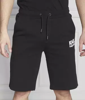 Шорты Regular fit Karl Lagerfeld, черный
