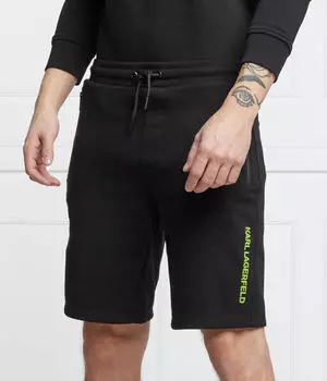 Шорты Regular fit Karl Lagerfeld, черный