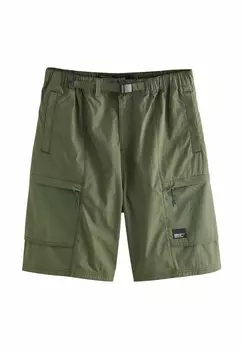 Шорты REGULAR FIT - LIGHTWEIGHT BELTED Next, зеленый