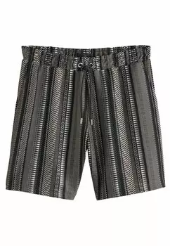 Шорты REGULAR FIT -PATTERN Next, черный