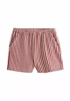 Шорты REGULAR FIT - TEXTURED STRIPE Next, красный