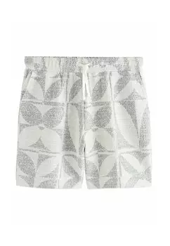 Шорты REGULAR FIT - TEXTURED - Tracksuit bottoms Next, серый