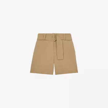 Шорты Reiss Harper с поясом на талии, коричневый