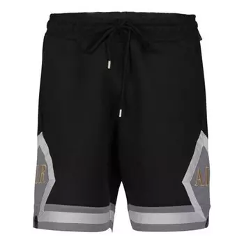 Шорты ремастеринг ромбовидные спортивные шорты Air Jordan, черный
