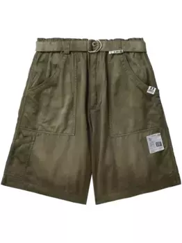 Шорты Repair Maison Mihara Yasuhiro, зеленый