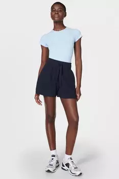 Шорты Revive с высокой талией Sweaty Betty, синий