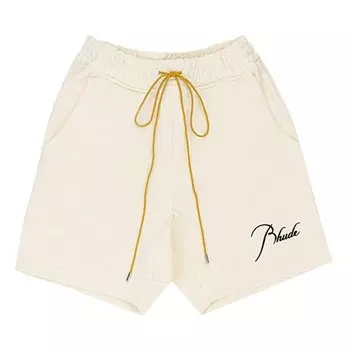 Шорты Rhude Ssense Exclusive Script Shorts Cream, кремовый