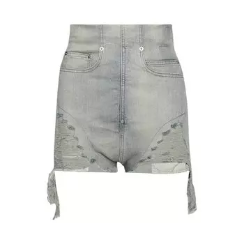 Шорты Rick Owens DRKSHDW Denim Dirt Cutoff Shorts, синий