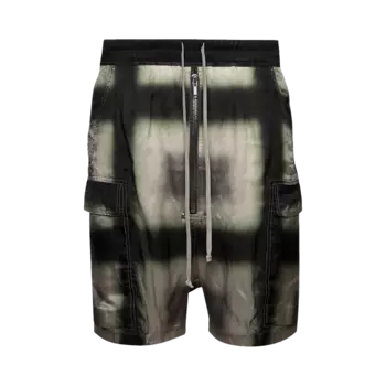 Шорты Rick Owens Ripstop Cargo Bela 'Moss Plaid', разноцветный