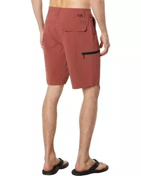 Шорты Rip Curl Boardwalk Global Entry 20" Hybrid Shorts, цвет Dusty Mushroom
