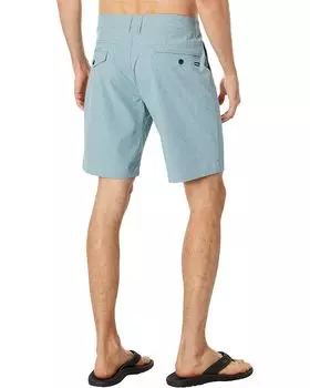Шорты Rip Curl Boardwalk Phase 19" Hybrid Shorts, цвет Blue Gum