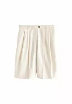 Шорты ROCHELLE FLECK REGULAR FIT Next, бежевый