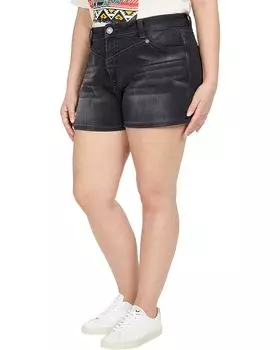 Шорты Rock and Roll Cowgirl High-Rise Denim Shorts in Steel Wash 68H8202, цвет Steel Wash