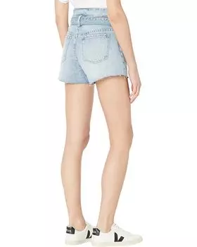 Шорты Rock and Roll Cowgirl High-Rise Belted Shorts in Light Wash RRWD68RZTL, цвет Light Wash