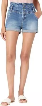 Шорты Rock and Roll Cowgirl High-Rise Denim Shorts in Medium Vintage 68H9784, цвет Medium Vintage