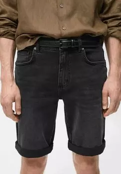 Шорты ROCK Mango, цвет Black Denim