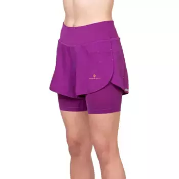 Шорты Ronhill Tech 4.5 twin, фиолетовый