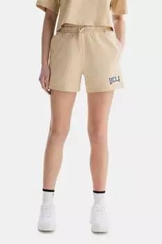 Шорты Rosa с логотипом Ucla, бежевый