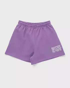 Шорты Rotate Birger Christensen Sweat Elasticated Shorts, цвет fairy wren purple