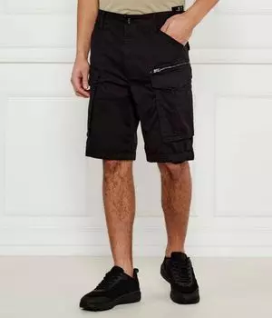Шорты ровик zip Relaxed fit G-Star Raw, черный