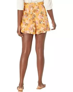 Шорты Roxy Happiness Awaits, цвет Chamois Pressed Flowers