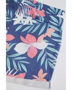 Шорты Roxy We Choose Fleece Bottoms, цвет Bijou Blue Fleur De Breeze