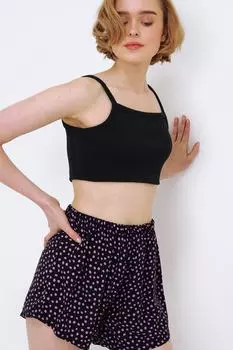 Шорты - Розовый - Нормальная талия Trend Alaat Stili, розовый