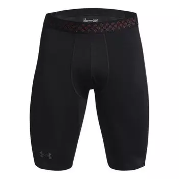 Шорты rush smartform long shorts 'black' Under Armour, черный