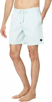 Шорты RVCA Escape 17" Elastic Shorts, цвет Light Blue