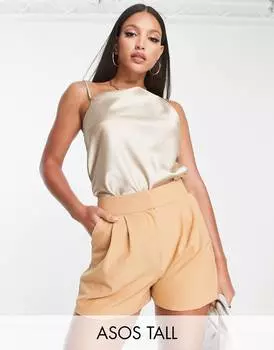 Шорты с эффектом камня ASOS DESIGN Tall