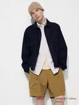 Шорты с экипировкой Uniqlo, цвет 35 коричневый