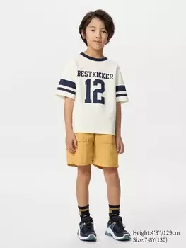 Шорты с экипировкой Uniqlo, цвет 46 желтый